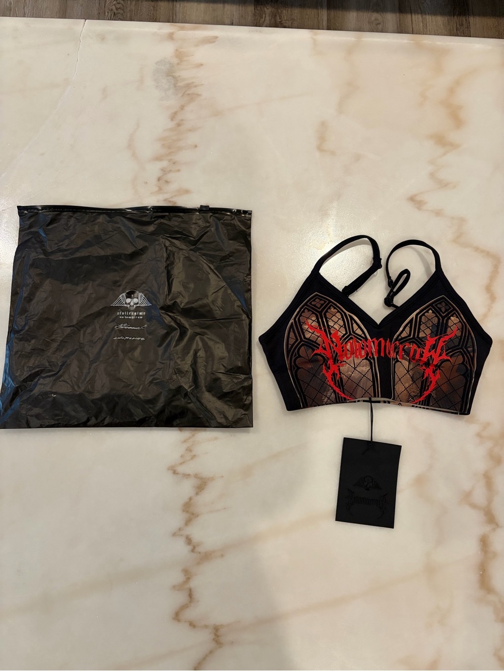 Civil Regime x No tomorrow padded bra sz XS *new w tags*